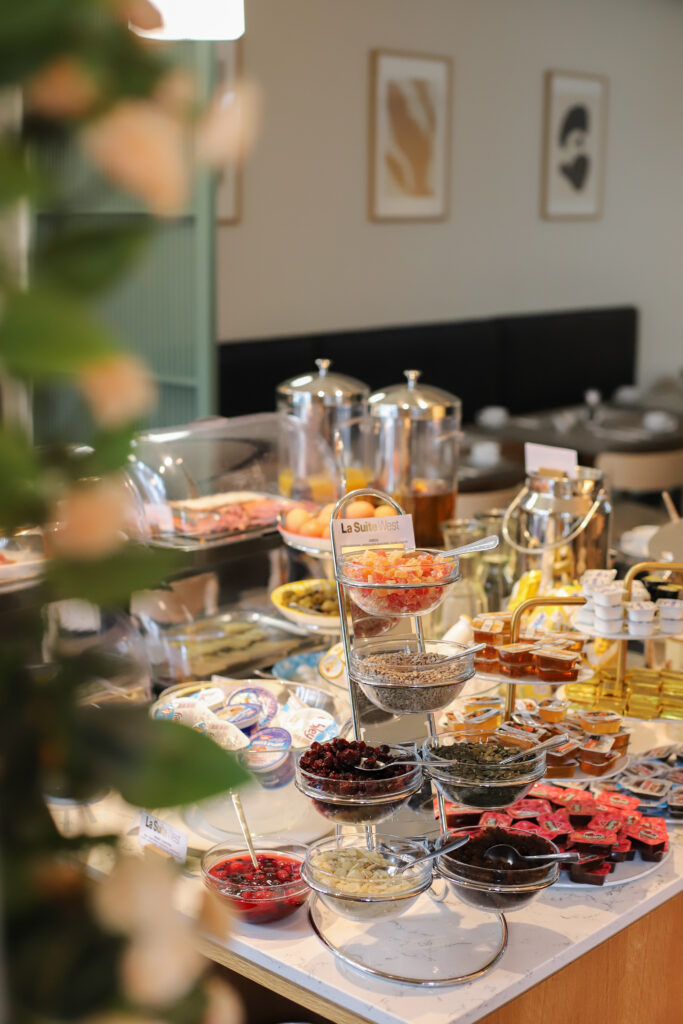 Continental Breakfast at La Suite West Hotel Bayswater London
